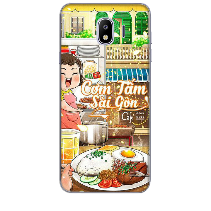 Hình ảnh Ốp lưng dành cho điện thoại  SAMSUNG GALAXY J4 2018 Hình Cơm Tấm Sài Gòn - Hàng chính hãng