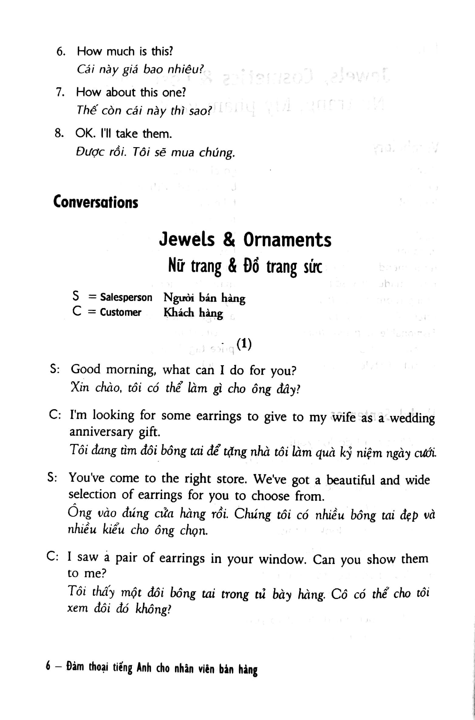 Sách Đàm Thoại Tiếng Anh Cho Nhân Viên Bán Hàng - Kèm CD