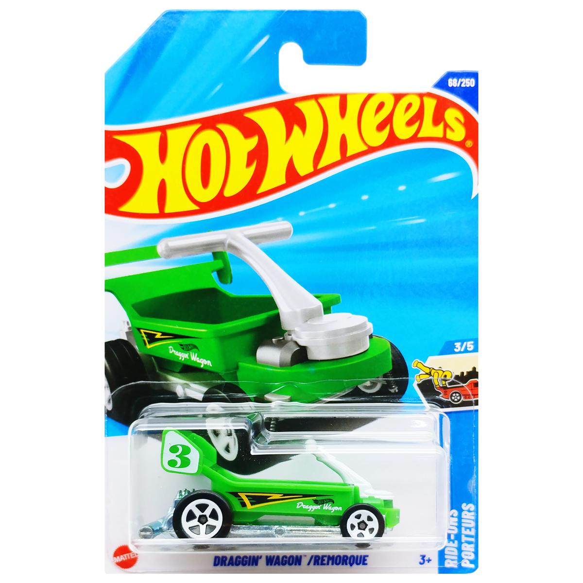 Siêu Xe Hot Wheels C4982 - 68/250 - Draggin' Wagon (Mẫu Sản Phẩm Giao Ngẫu Nhiên)