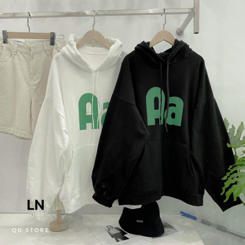 Hoodie tay phồng