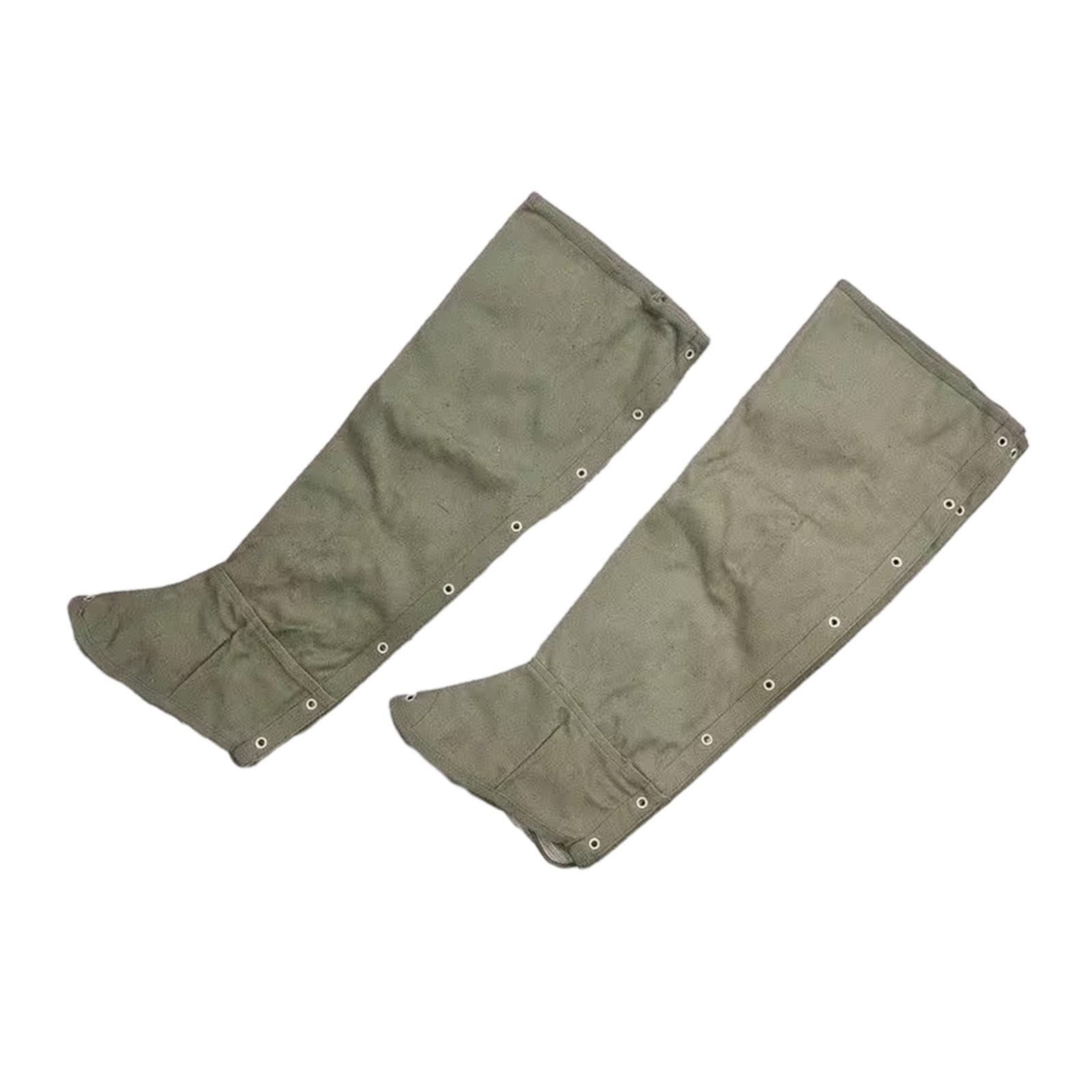 Leg Knee Guard Canvas Leg Protector for Backpacking Winter Tourist Outdoor
