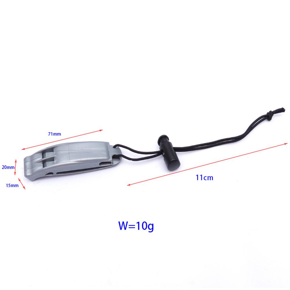 Survival Survival Còi còi cắm trại đi bộ xe cứu sinh Lặn Cứu hộ khẩn cấp Còi khẩn cấp di động Thể thao sinh tồn ngoài trời công cụ chiến thuật Color: Orange