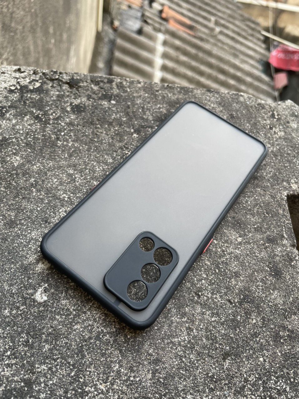Ốp lưng nhám mờ cho Oppo A74 chống sốc, bảo vệ Camera