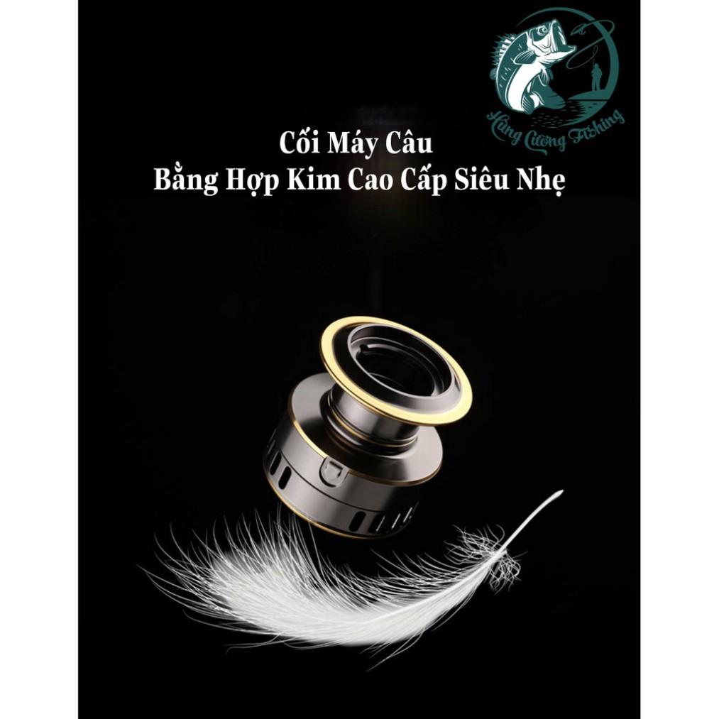 Máy Câu Cá FISHING REEL HE Siêu Nhẹ Khỏe Đẹp Bền Cam Kết Chính Hãng - Chất Lượng Máy Đứng