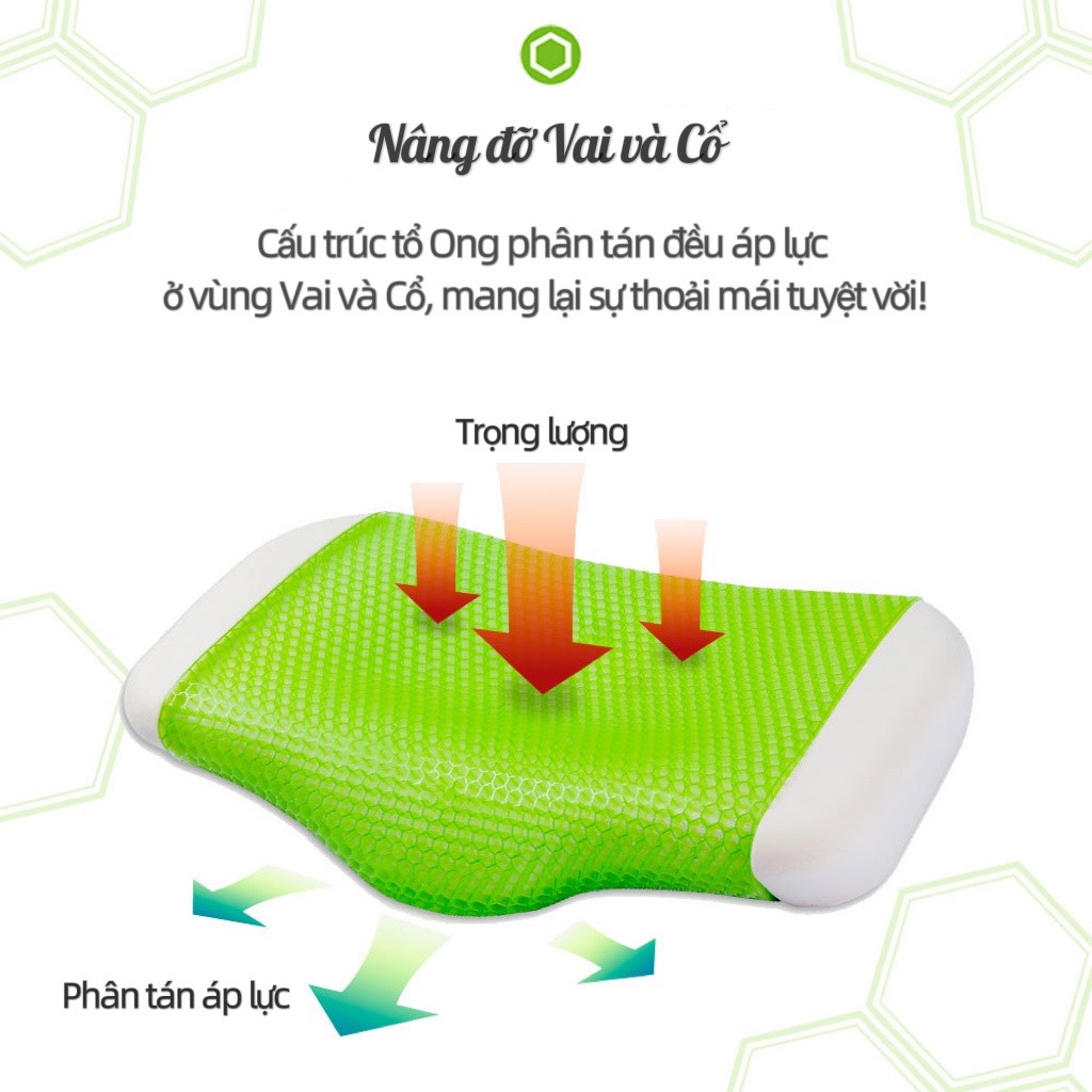 Gối đầu cao cấp Bullsone ĐGĐ01 - Hàng Chính Hãng