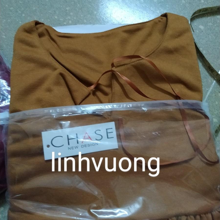 Đầm babydoll nhún bèo dễ thương