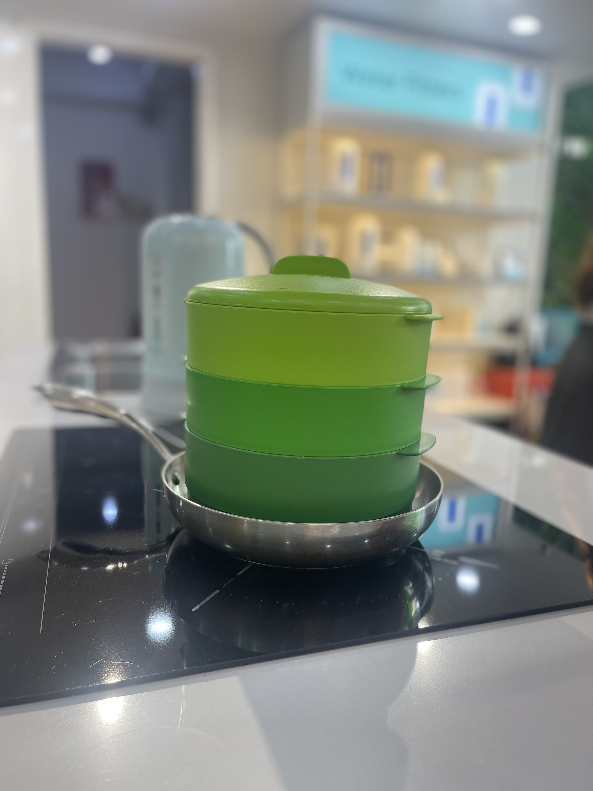 Xửng Hấp Tupperware 3 Tầng Steam It - Hàng Chính Hãng