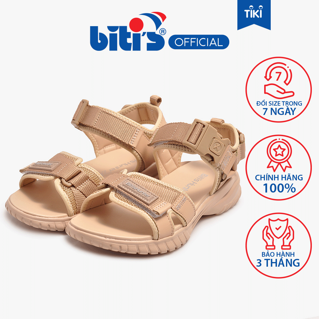 Sandal Eva Phun Hunter Nữ Biti's HEW000300KEM (Kem)