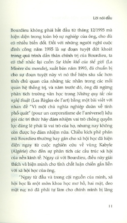 Sách - Pierre Bourdieu - Một dẫn nhập