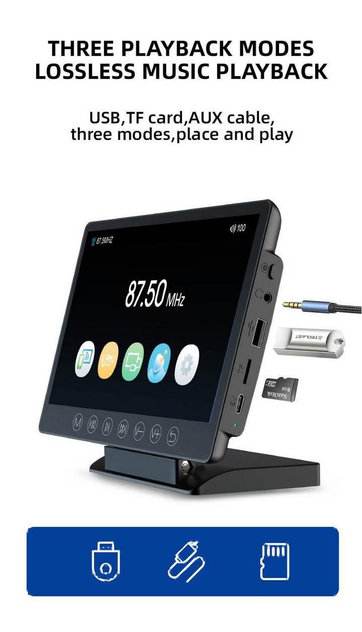 Màn Hình Ô Tô LCD 7 Inch MOVABLE M7 Thông Minh 12v-24v - Home and Garden