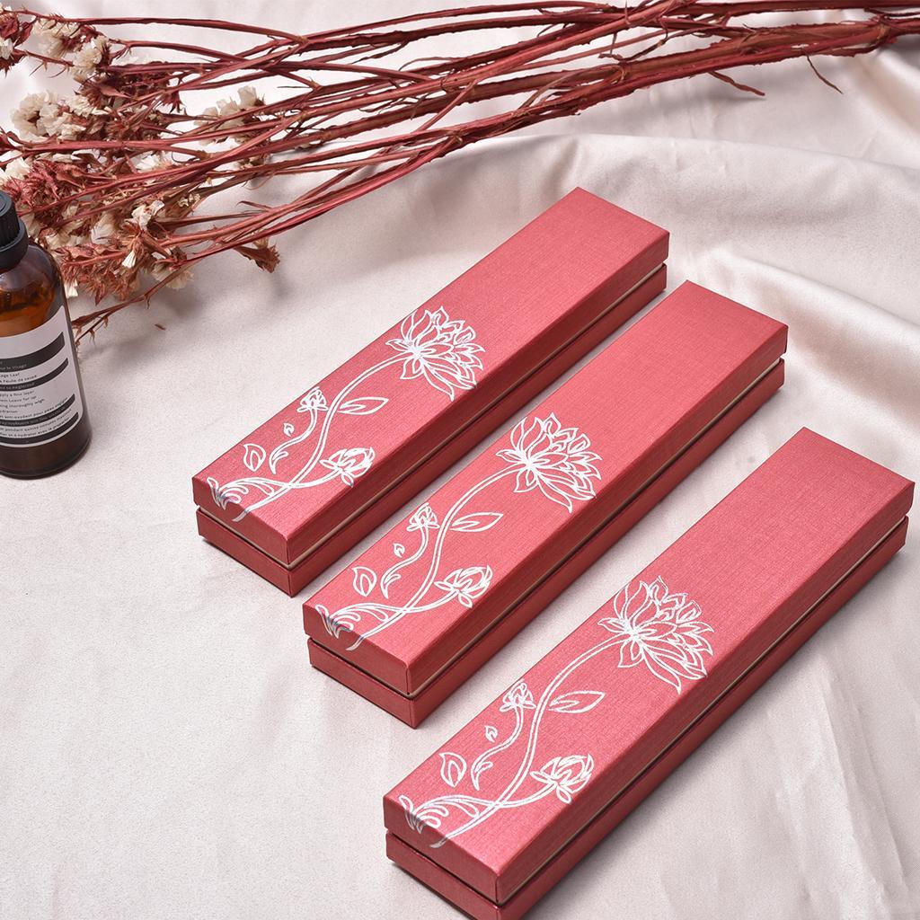18Pcs Jewellery Gift Boxes Necklace Bracelet Case Valentines Gift Box Red