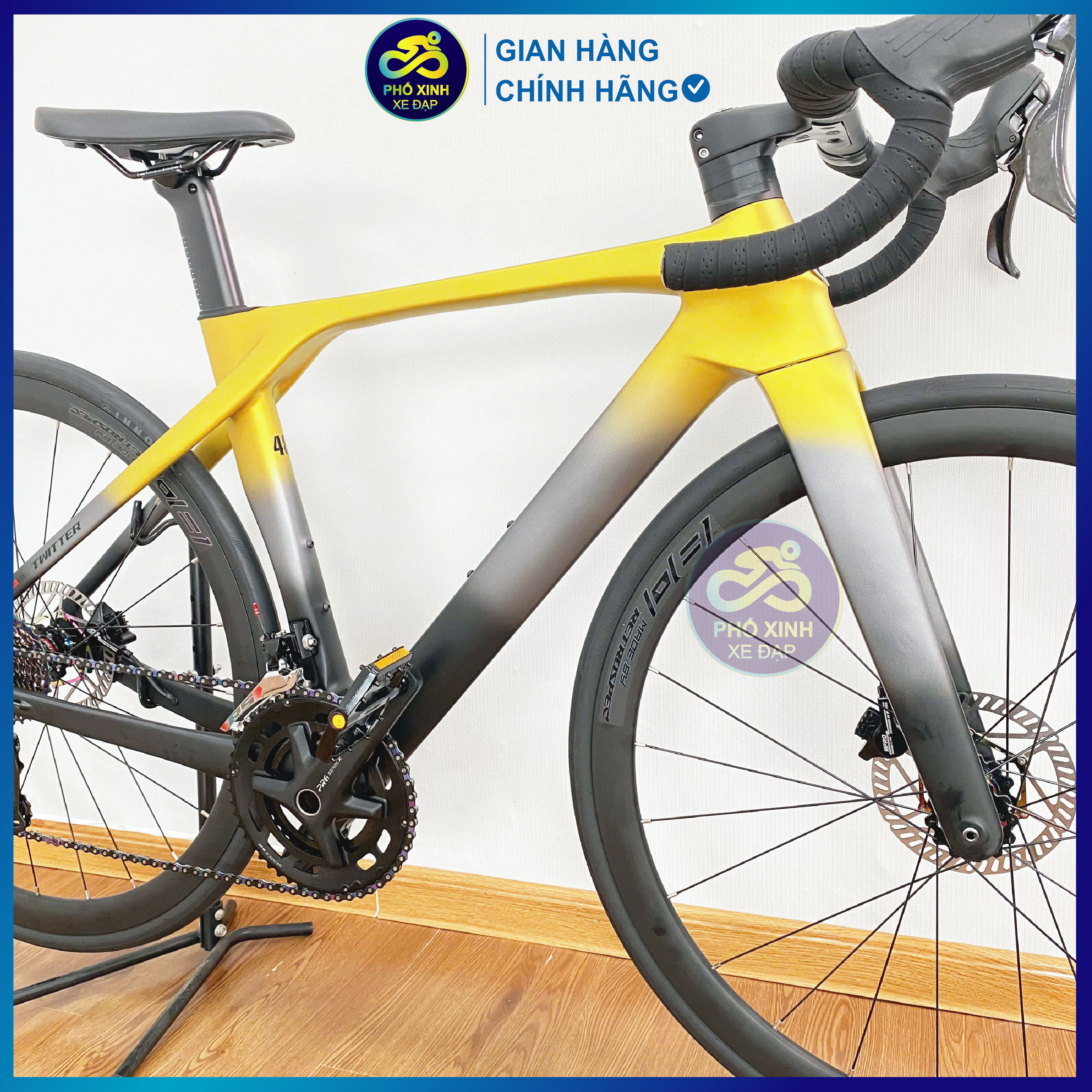 XE ĐẠP ĐUA TWITTER T10 [2026] – PHIÊN BẢN GROUP SET RETROSPEC 2X12, VÀNH NHÔM