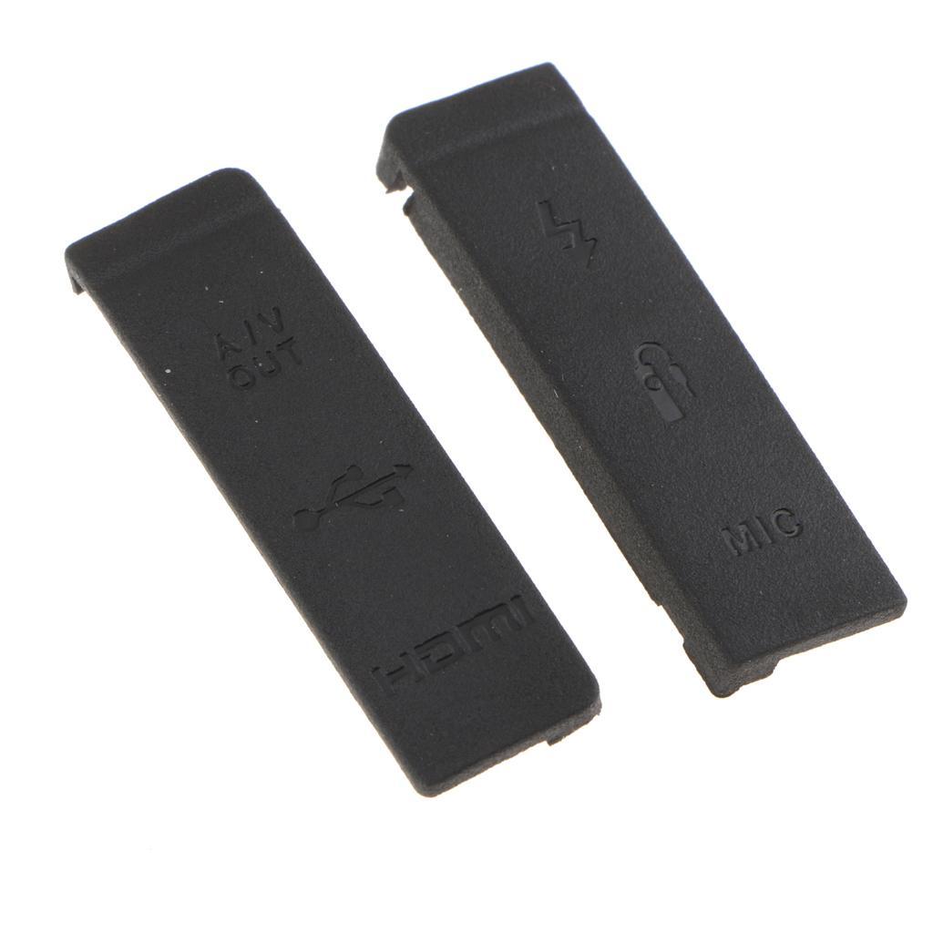 USB Rubber Dust Door Cover Lid For Canon EOS 5D2 5D Mark II Camera