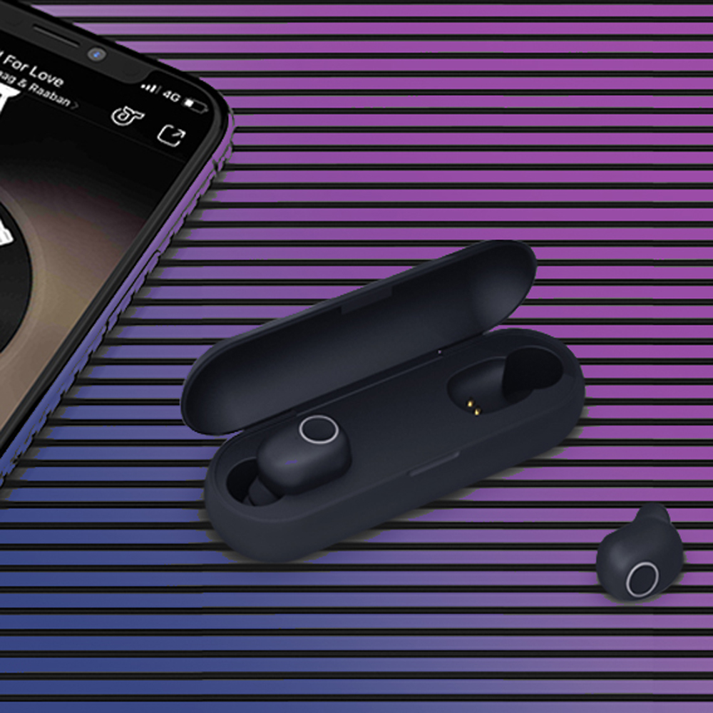 Tai Nghe Nhét Tai Không Dây Q1 TWS Bluetooth 5.0 Chống Nước IPX4 Với Mic