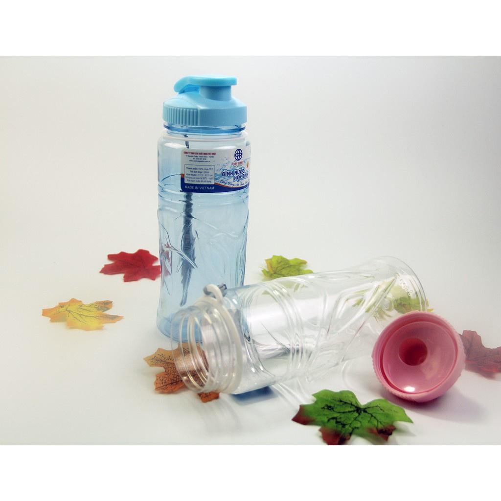 Bình nước trong suốt việt nhật 550ml
