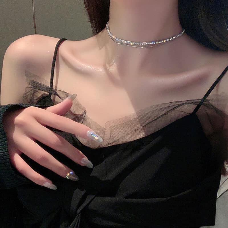 Vòng cổ choker phong cách hàn quốc