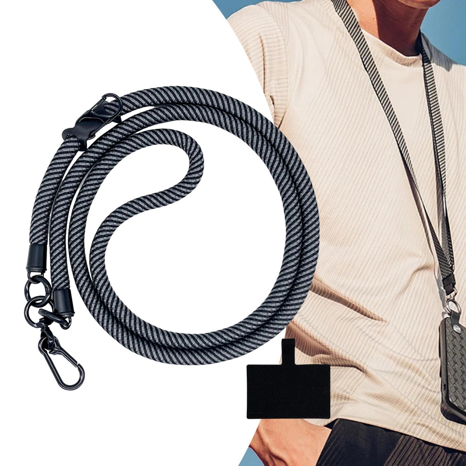 Phone Tether Phone Lanyard Holder Strap Durable Multipurpose Phone Accessories Universal Anti Lost Protector for ID Card Smartphones