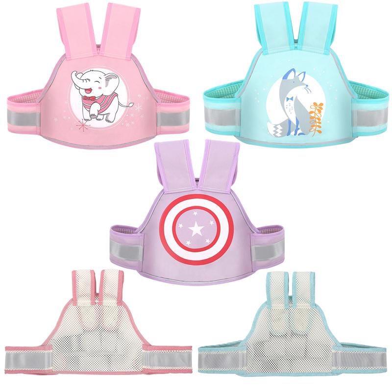 Trẻ Em An Toàn Xe Máy Dây Đai Lưng Giữ Tấm Bảo Vệ Phản Ánh Áo Dây Đai Điều Chỉnh Dây Đai Trẻ Em Xe An Toàn Dây Tàu Sân Bay