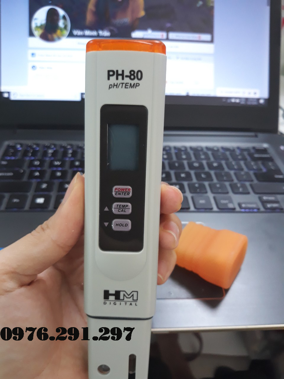 Bút đo PH và nhiệt độ nước - Bút đo PH thủy canh PH80 - HMDigital Mỹ