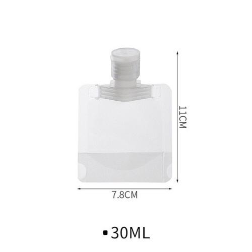 Túi trong mờ chiết dầu gội mỹ phẩm sữa tắm đi du lịch về quê công tác 30ml / 50ml / 100ml