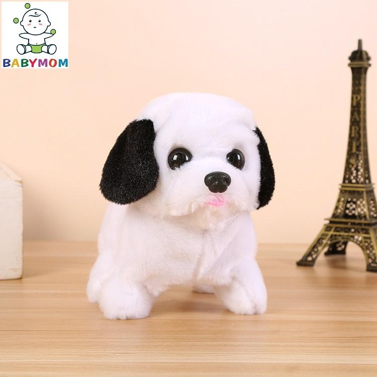 Đồ chơi Chó bông biết đi, biết kêu bibi, biết vẫy đuôi siêu cute giúp bé thân gần gũi với con vật