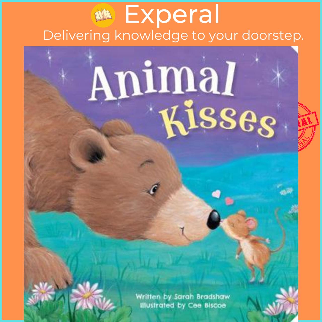 Hình ảnh Sách - Animal Kisses by Sarah Bradshaw Cee Biscoe (US edition, paperback)