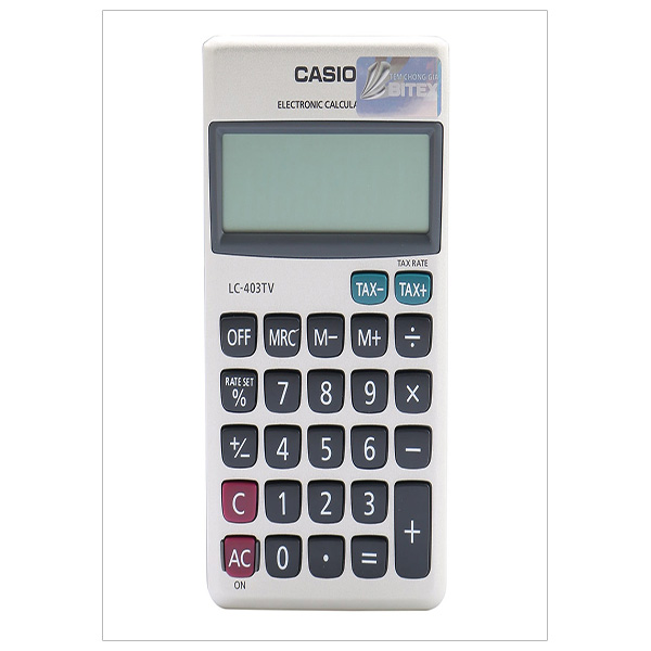 Máy Tính Casio LC403TV-W-DP