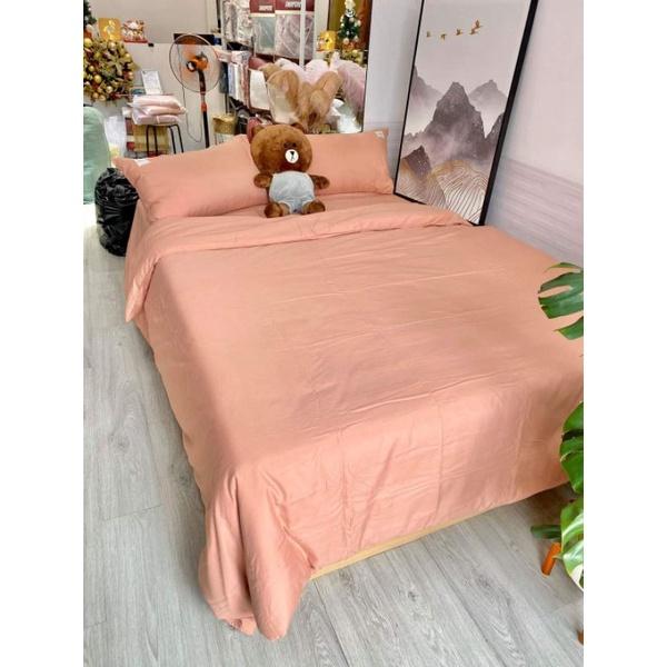 Vỏ chăn cotton tici 2mx2m2, có khóa kéo để lồng ruột. dây buộc 4 góc, chất liệu mềm mịn, mát