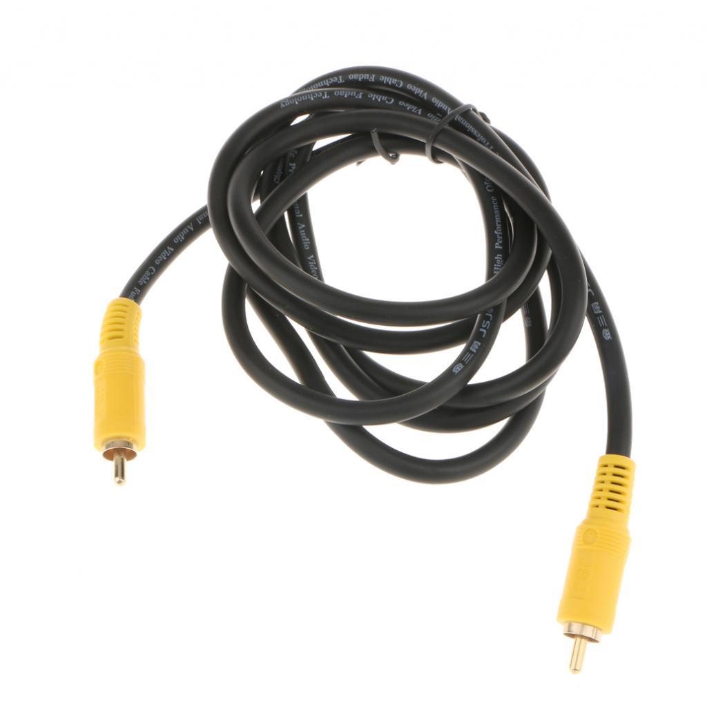 Digital Coaxial Audio Video Cable 75 Ohm Amplifier RCA Male To RCA Male