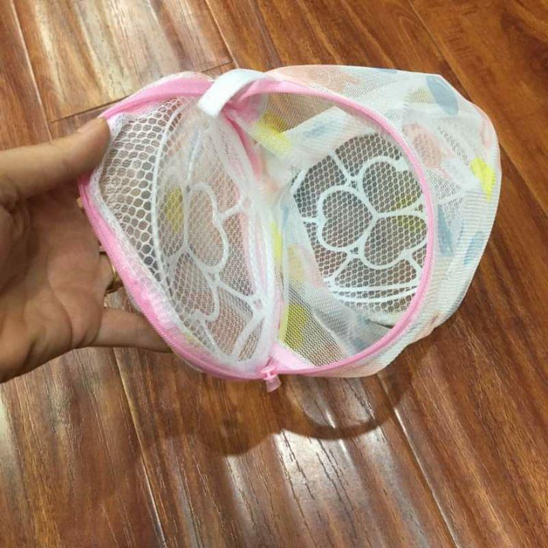 Túi giặt tròn giặt đồ lót bảo vệ đồ lót