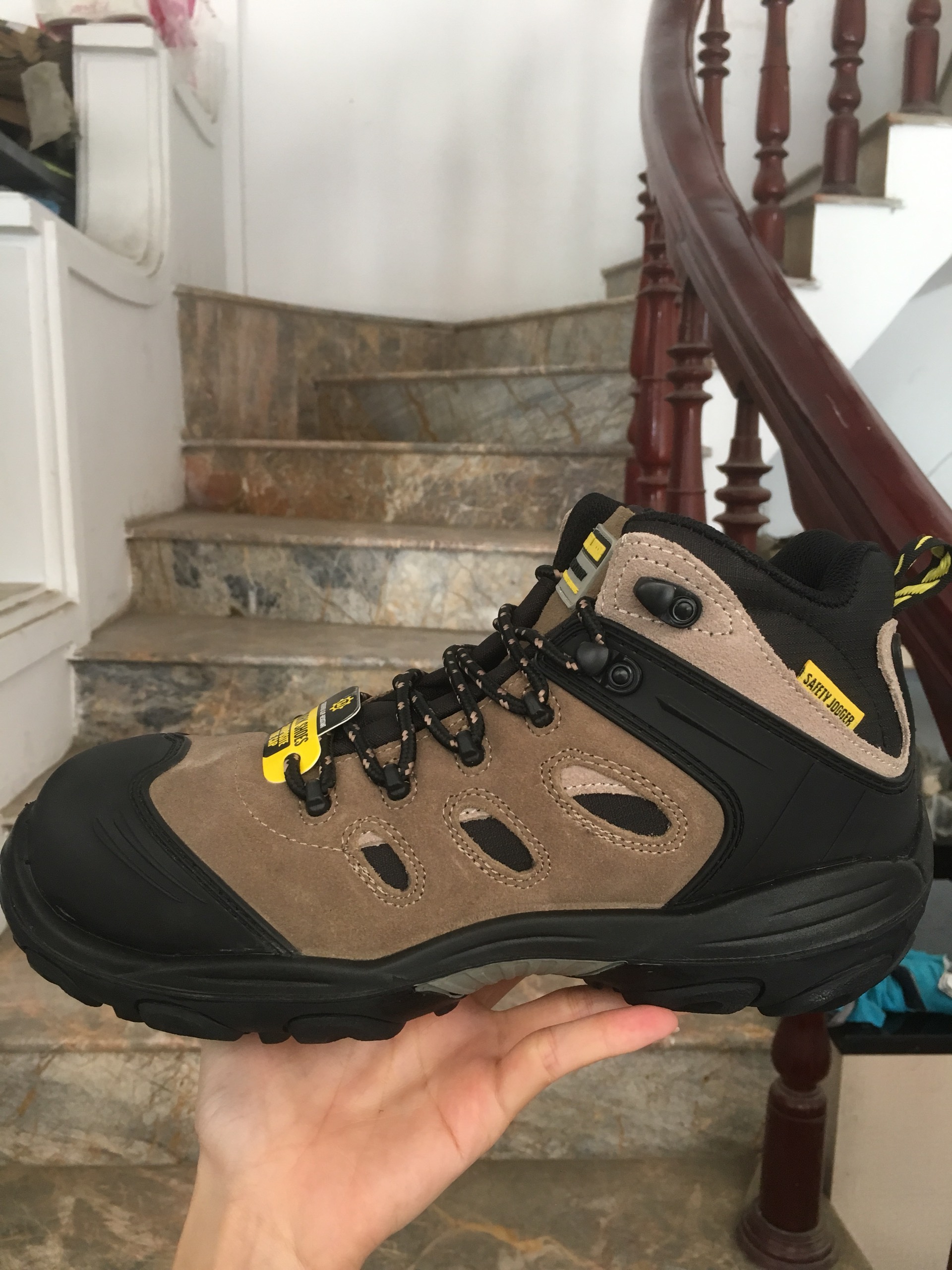 Giày Bảo Hộ Lao Động Safety Jogger Xplore, Chống Dập Ngón, Chống Đâm Xuyên, Chống Thấm Nước