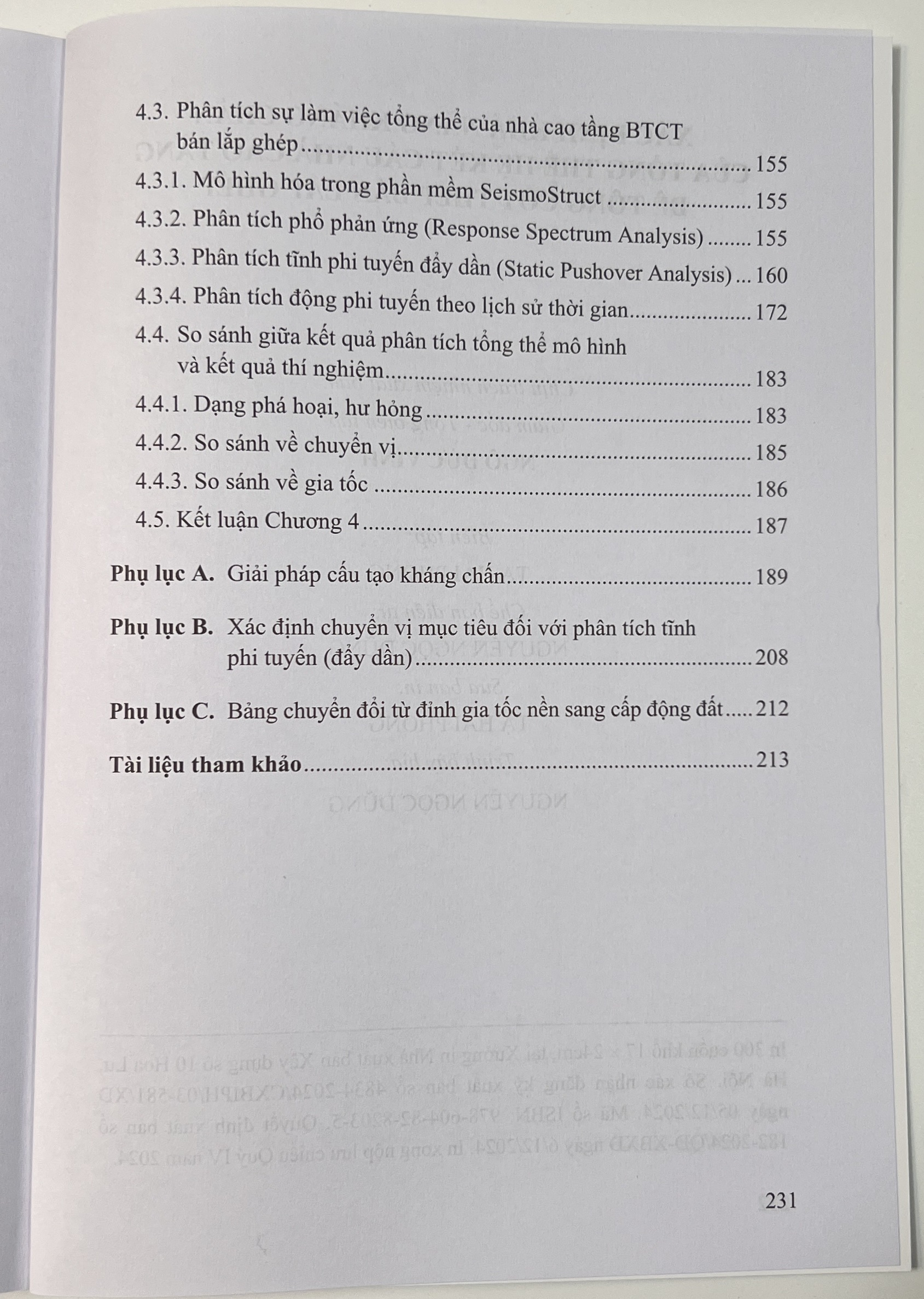 Sách - Xác Định Khả Năng Kháng Chấn Của Tổng Thể Hệ Kết Cấu Nhà Cao Tầng Bê Tông Cốt Thép Bán Lắp Ghép