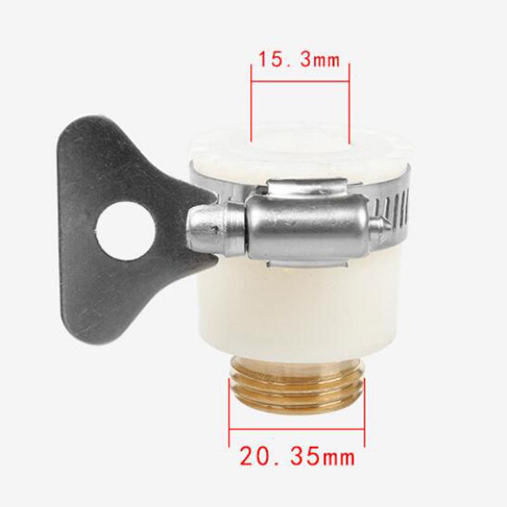 Garden Hose Quick Connector 3/4 inch Easy Connect Fitting Male and Female