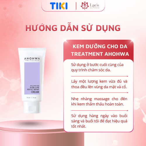 Kem Dưỡng Cho Da Treatment AHOHWA After Solution Inter-Cure Perfect Repair Cream 50ML