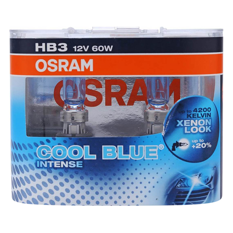 Bộ 2 Bóng Đèn Ô Tô Osram HB3 Coolblue Intense