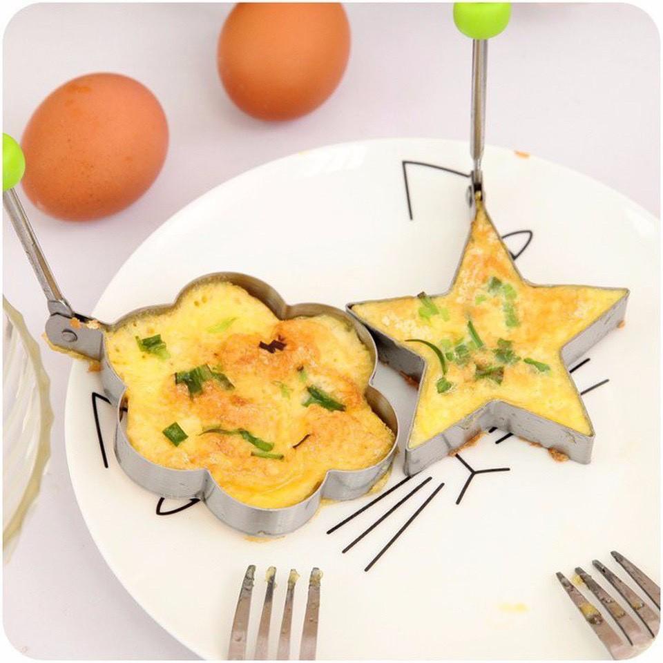 Bộ khuôn rán trứng 4 hình dễ thương