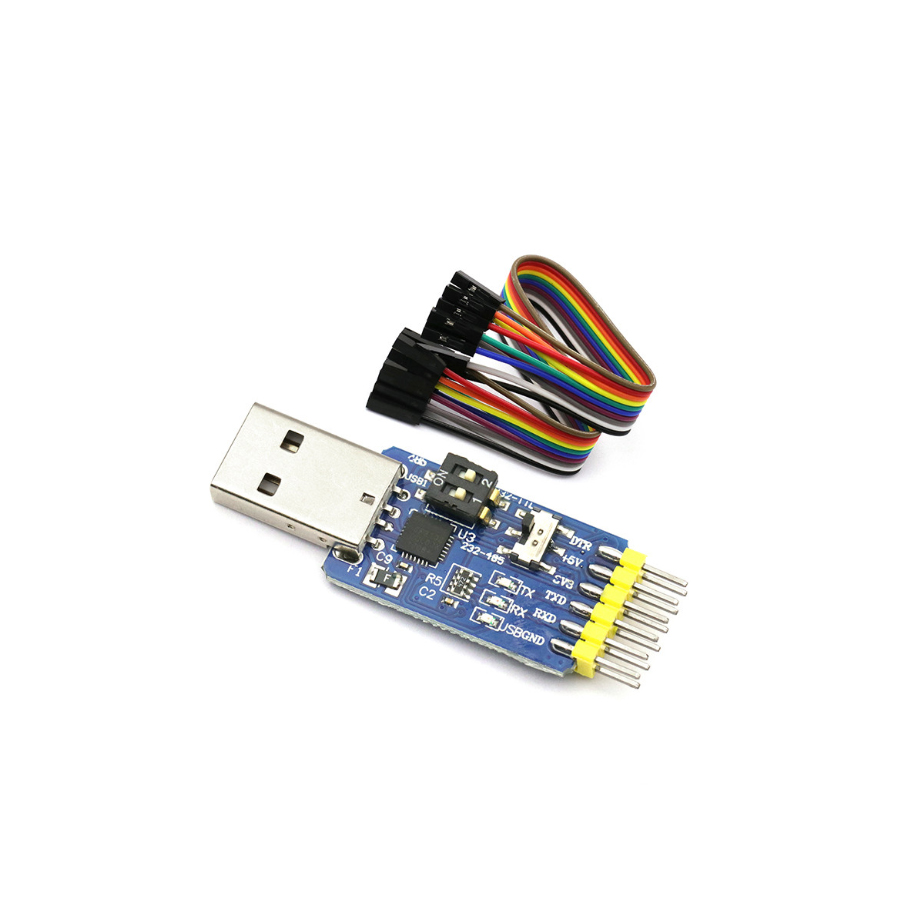 USB TO COM CP2102 TTL RS232/485 3V3 / 5V V2