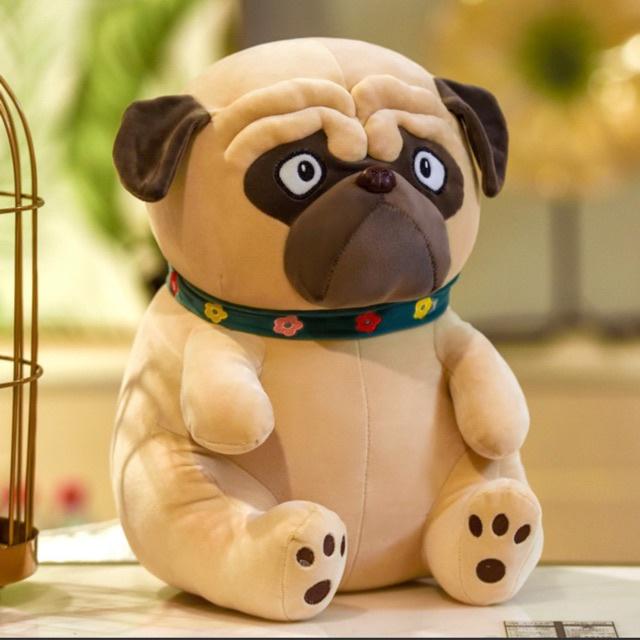 Gấu Bông Chó Pug Nhồi Bông Mặt Xệ Siêu Đáng Yêu