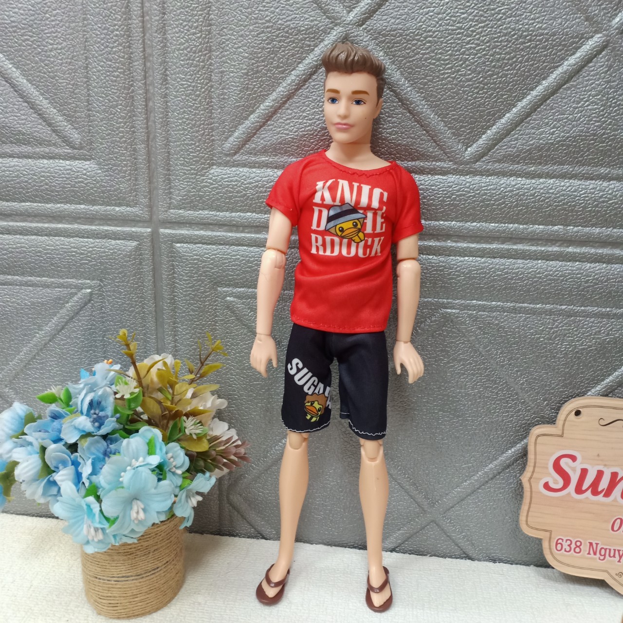 Búp bê Ken nam 12 khớp giá cực tốt Sunnydoll