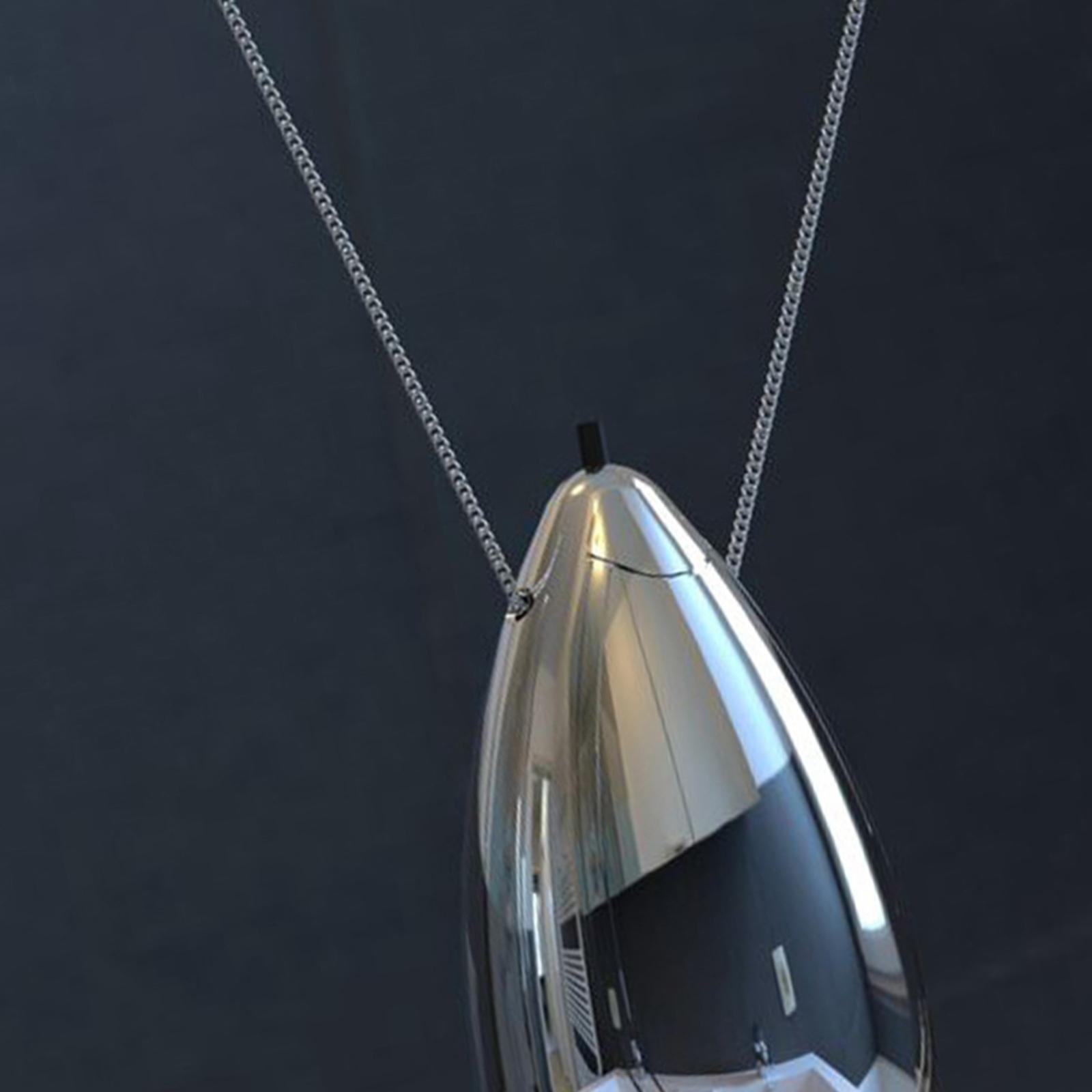 Wearable Air Purifier Super Quiet Personal Negative Ion Generator USB Portable Travel Size Necklace Style 20 millions/cm² Negative Nanometer Ions