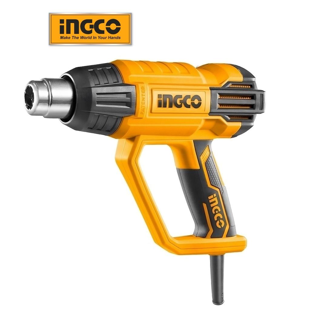 Máy khò nhiệt/thổi nhiệt INGCO HG200078, công suất 2000W kèm 3 chế độ cài đặt nhiệt độ.