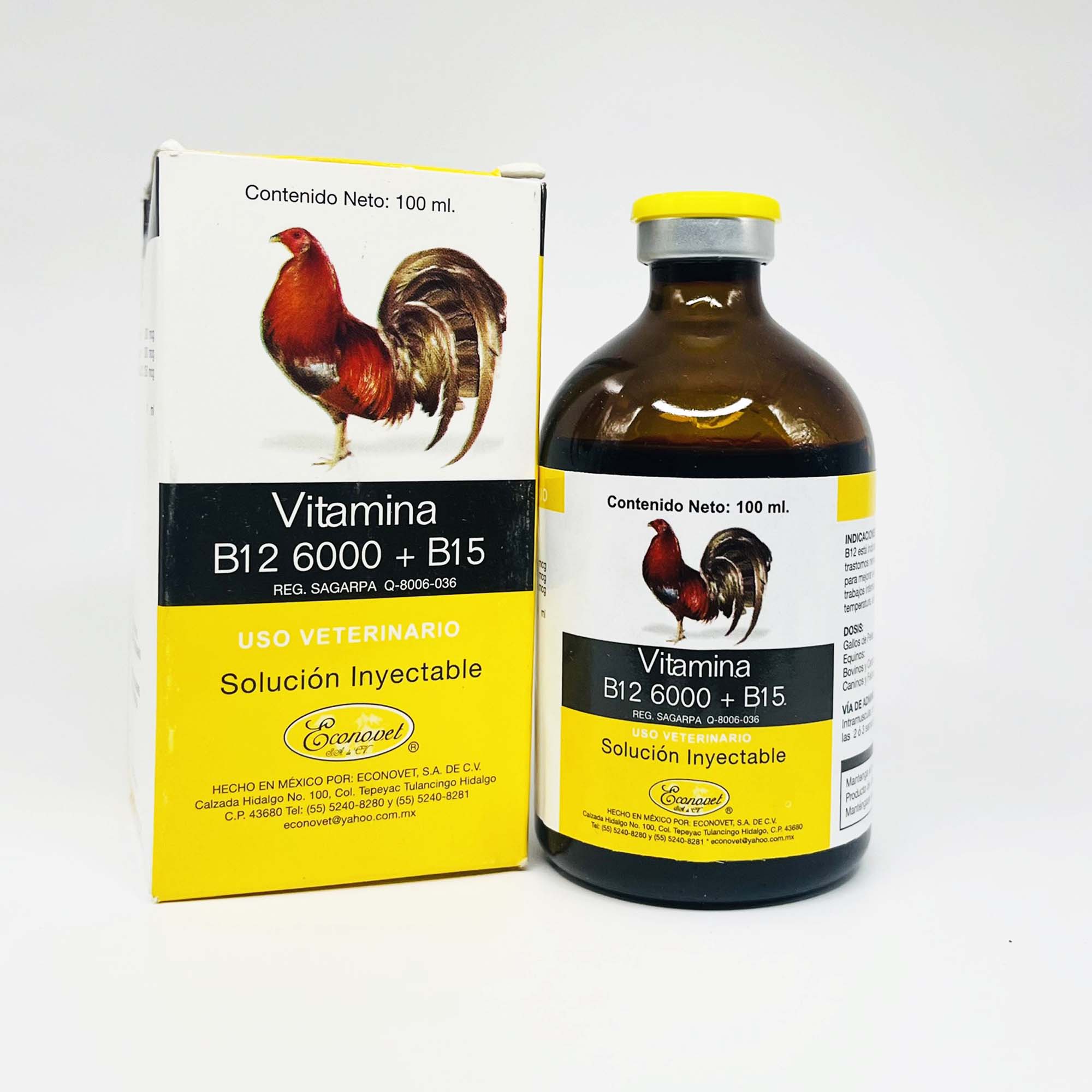 B12 6000 B15 100ml Dinh Dưỡng Nuôi Gà Đá Cao Cấp