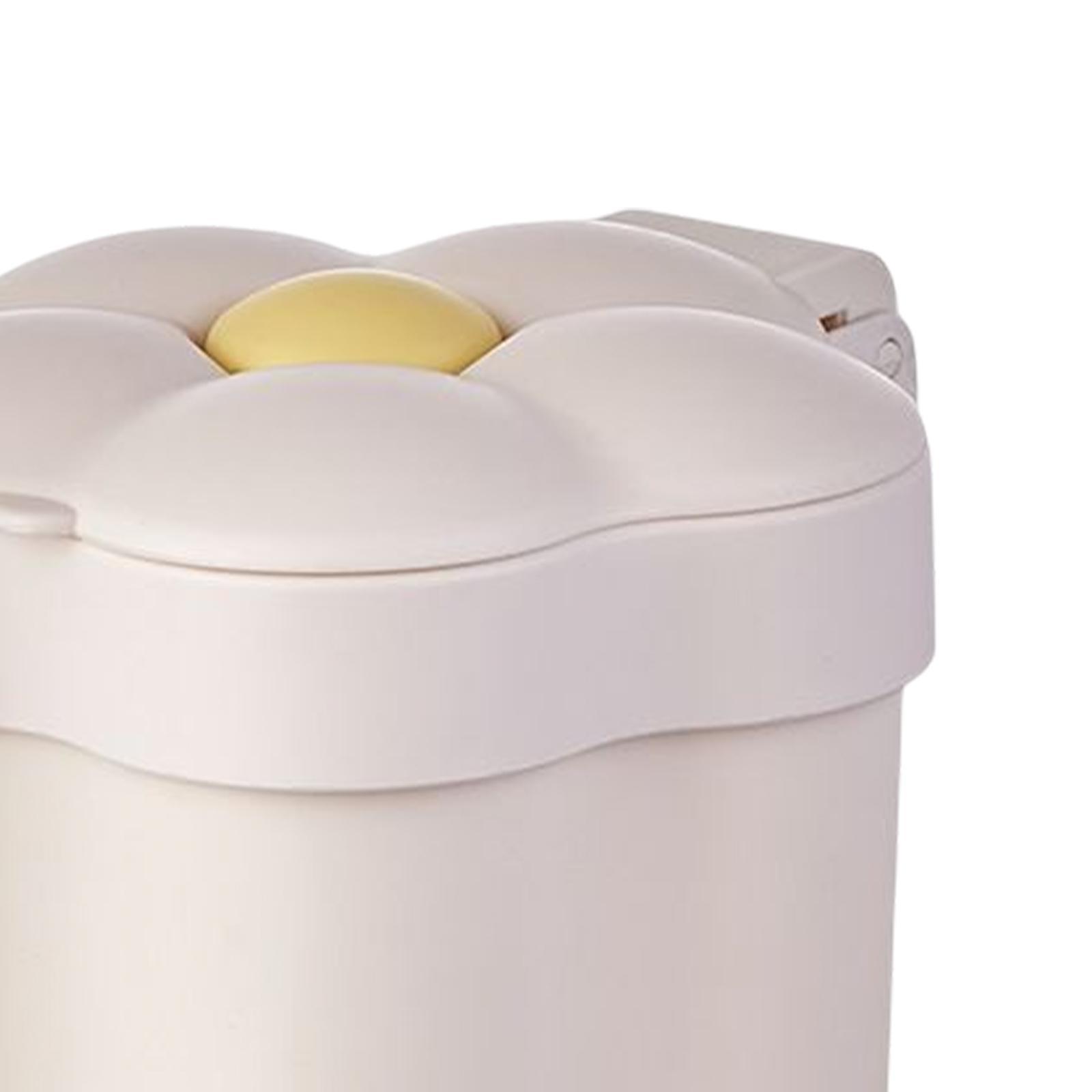 Mini Desktop Trash Can Mini Wastebasket Garbage Bin Waste Can for Bathroom