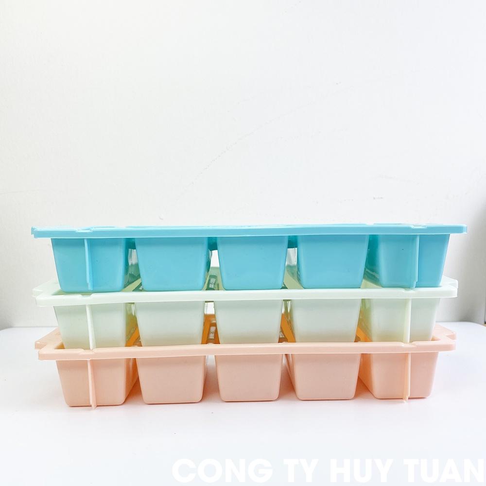 Khay làm đá 5 viên to hình chữ nhật hàng Việt Nhật 6965 (KD05)