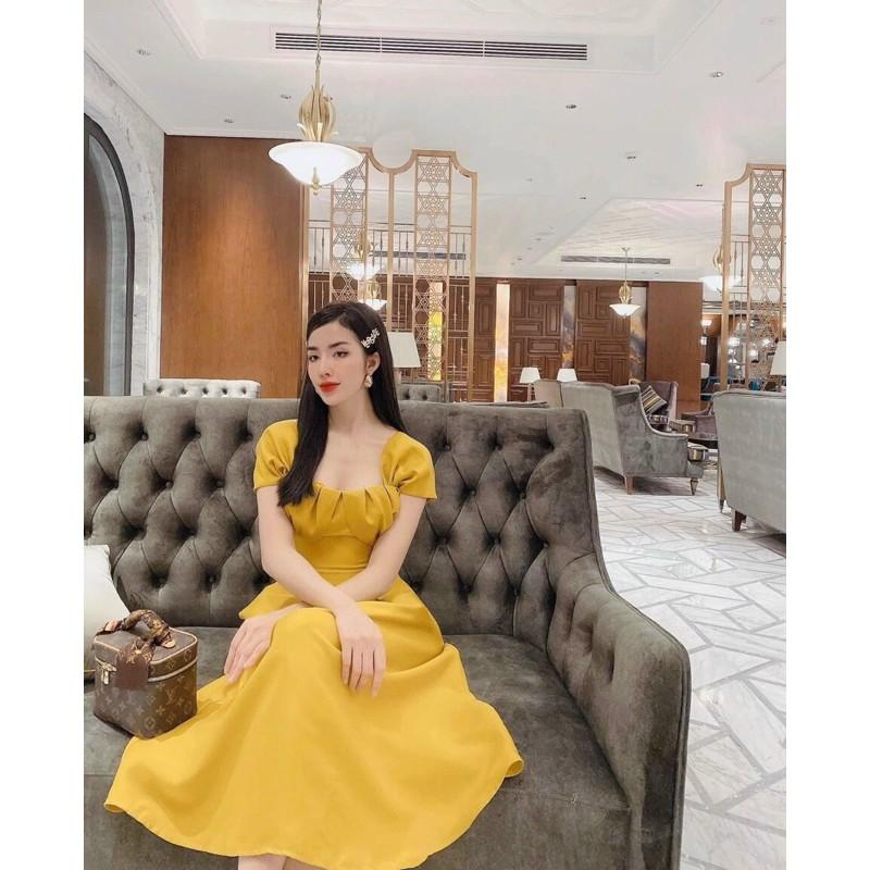 ĐẦM XOÈ XẾP LY NGỰC CỰC XINH