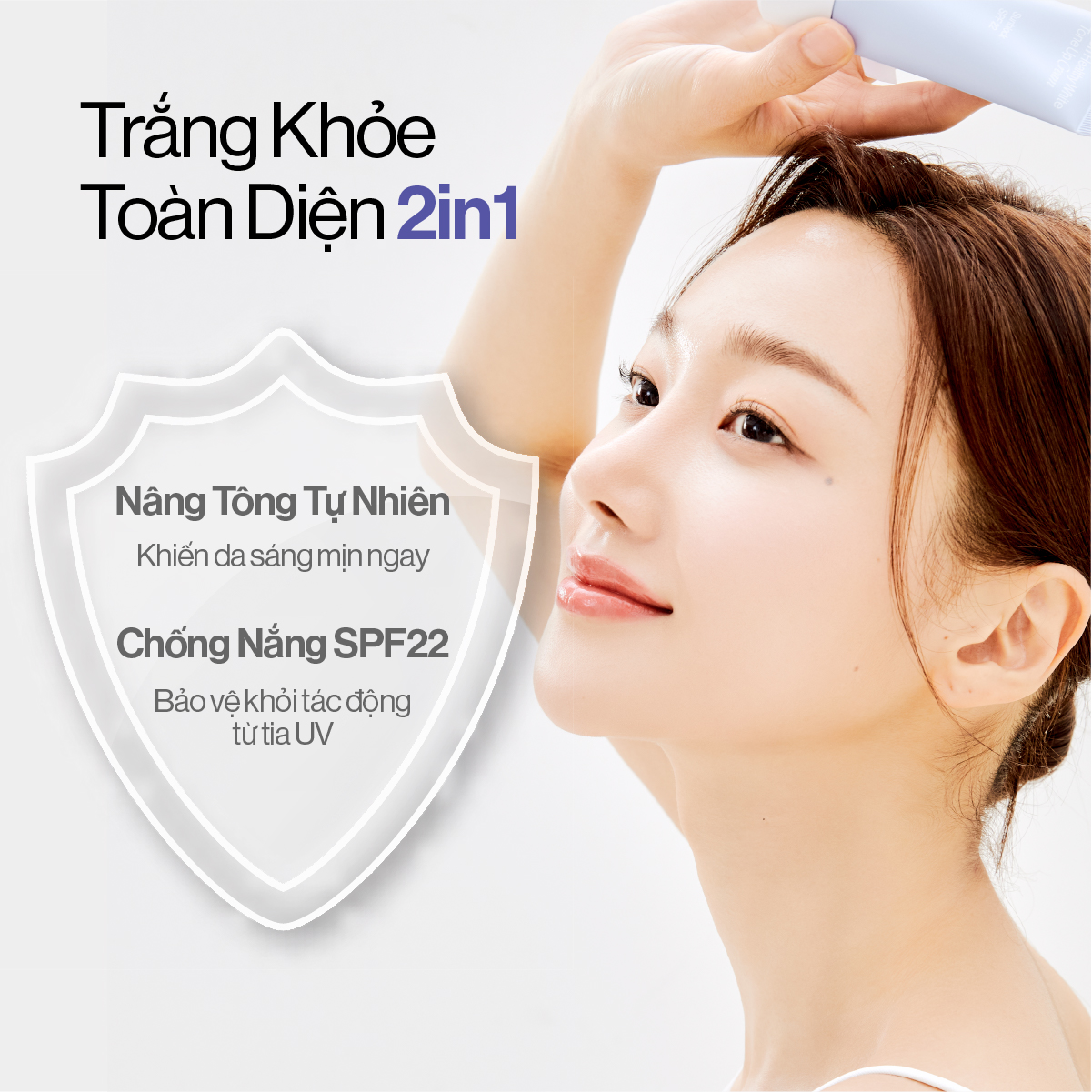 Kem Nâng Tông Gilaa Saffron Trắng Khỏe SPF22 40ml