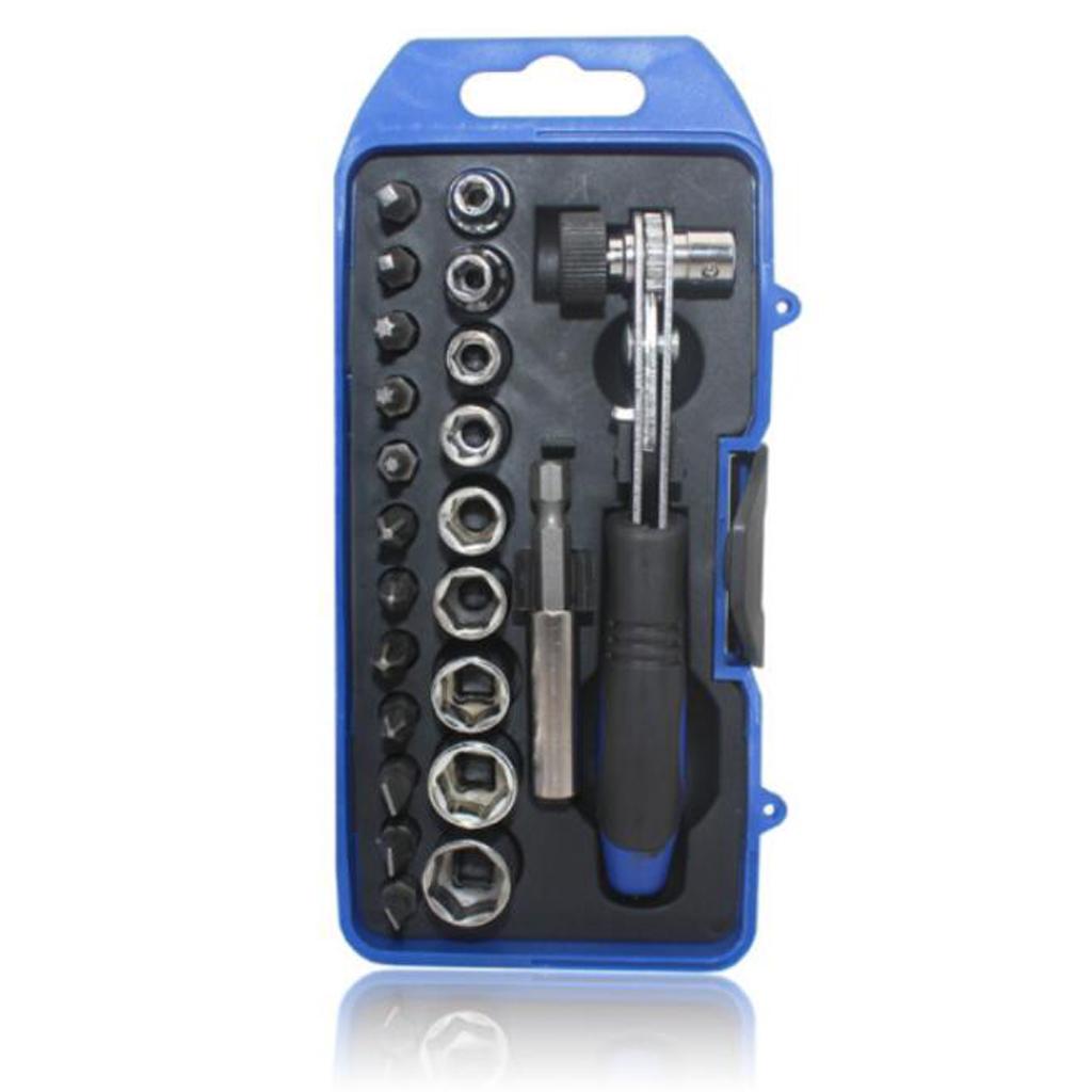 Ratchet Wrench Screwdriver Socket Screwdriver Bits -23pcs/Set