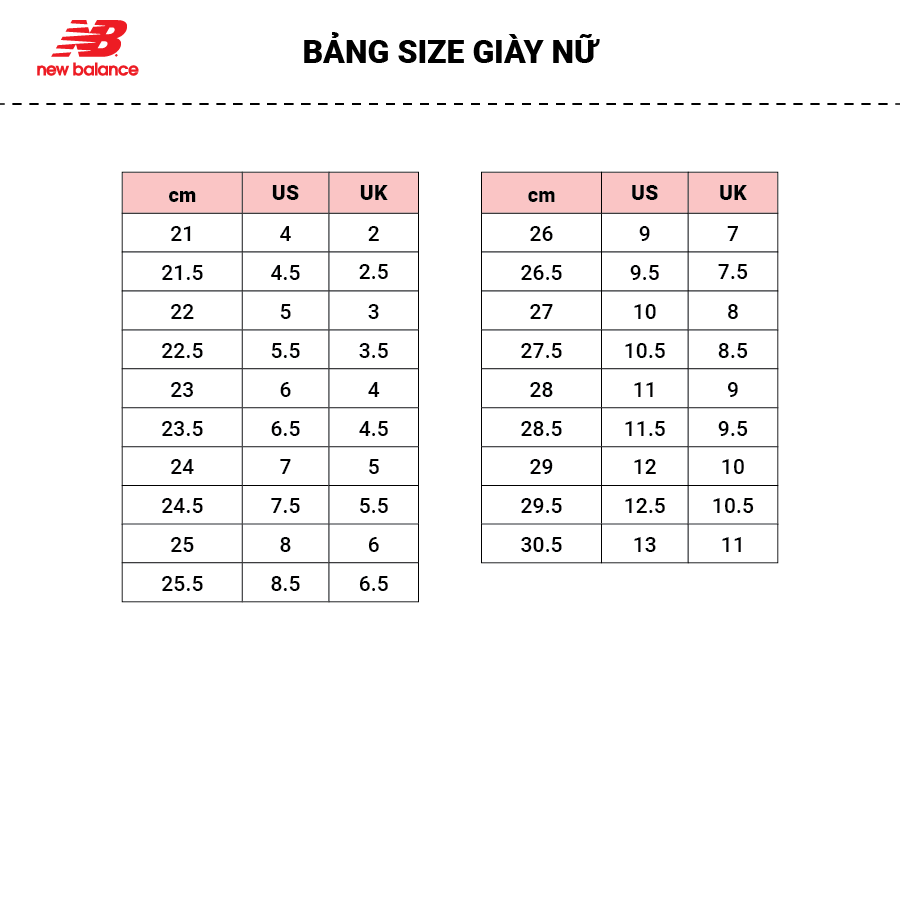 Giày thể thao nữ New Balance Stability - WFCPZLV2