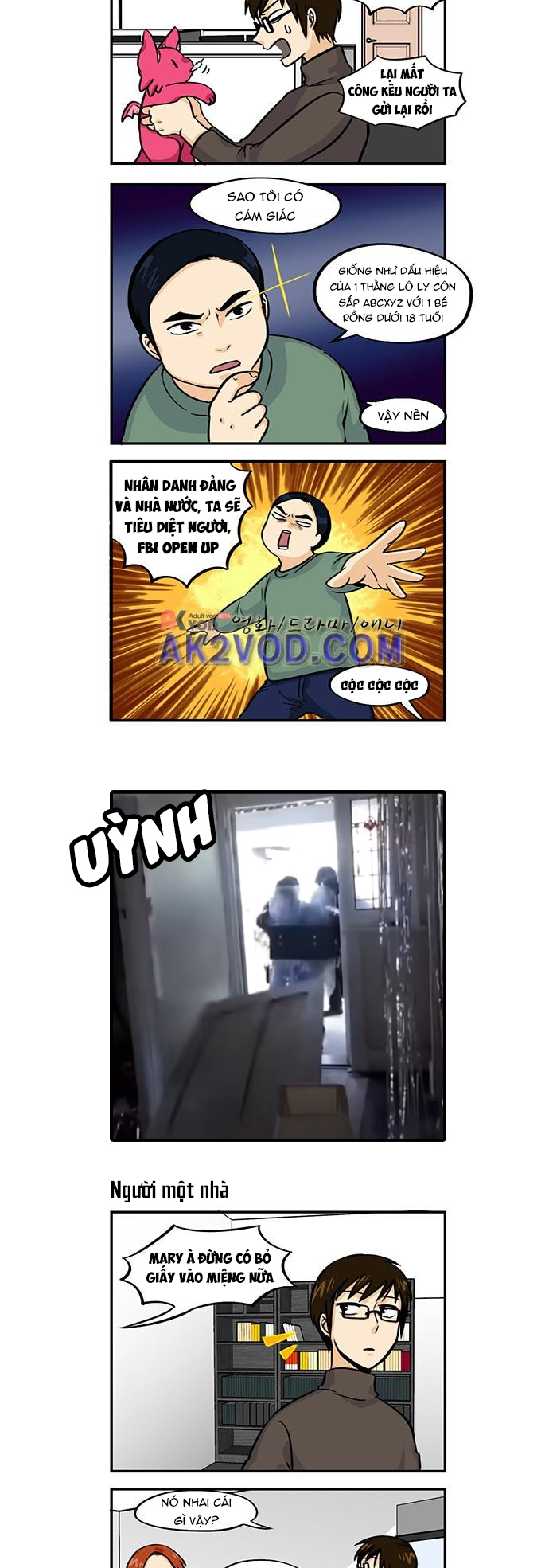 hàng xóm của tôi là rồng chapter 50 8