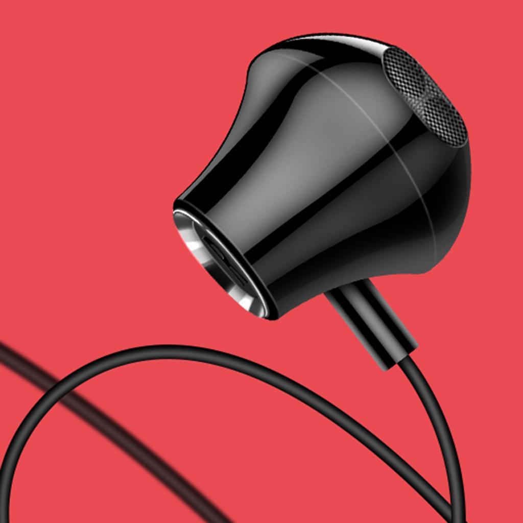 Wireless Bluetooth Headphones Waterproof Sports Headset In Ear w/Mic Black